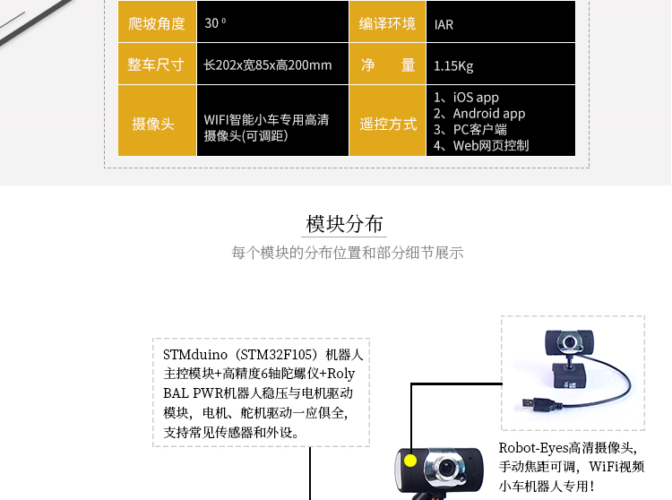 xe đạp thăng bằng trẻ em STM32 xe cân bằng hai bánh WiFi Robot không dây Bluetooth Android Apple PC điều khiển DIY nhỏ R - Smart Scooter xe đạp thăng bằng cho bé