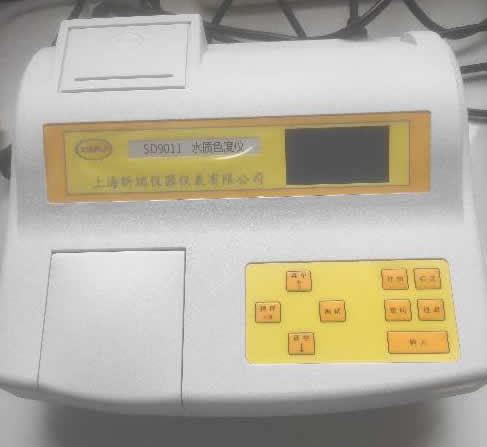 SD9011B portable chromatimeter Xinrui SD9011 desktop chromatometer digital platinum cobalt chromaticity detector