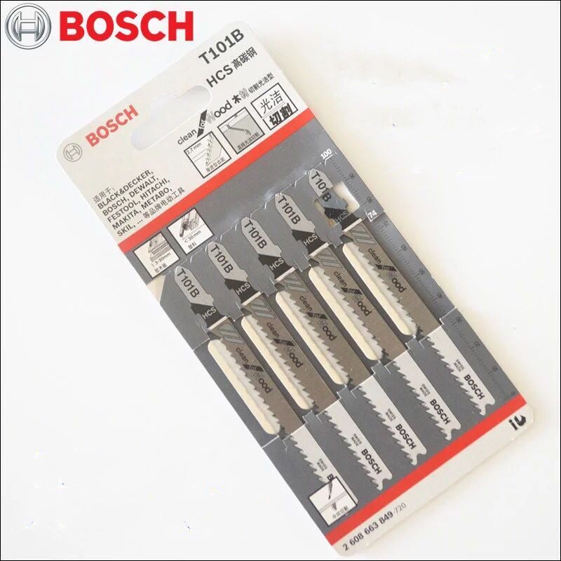 Bosch imported T101B Cork with curve saw blade blade comb for rapid dechip serrated 2 5mm