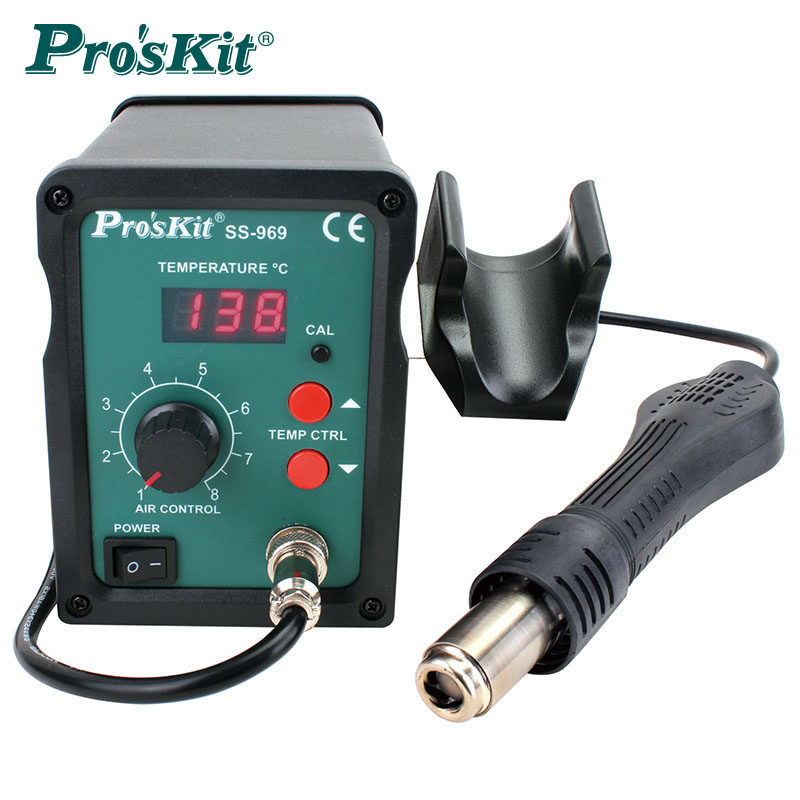 Taiwan Baoworkers SS-969H soft wind type SMD disassembly and welding table number of heat wind gun mobile phone repair hot wind dismantling and welding table