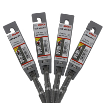 Bosch IV pit 5 series electric hammer shock drill bit round handle four-edge drill with drilling steel bar wall concrete 15 * 160mm