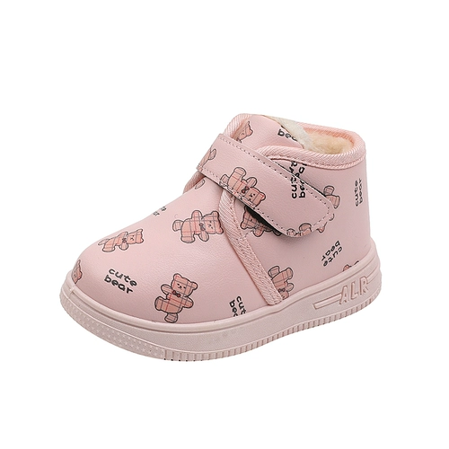 Детские флисовые туфли для мальчиков, детская удерживающая тепло зимняя обувь, коллекция 2023, мягкая подошва