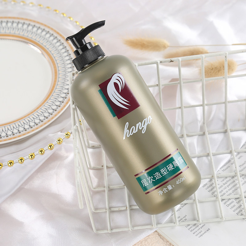 Han High Spirits Color Styling Gel Water Fragrant Lavender style Hard sculpted dew 450ml moisturizing powerful curly hair styling