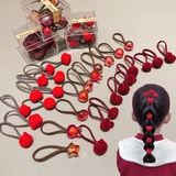 Милая детская безвредная резинка для волос, детский аксессуар для волос, не повреждает волосы