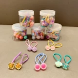 Милая детская безвредная резинка для волос, детский аксессуар для волос, не повреждает волосы