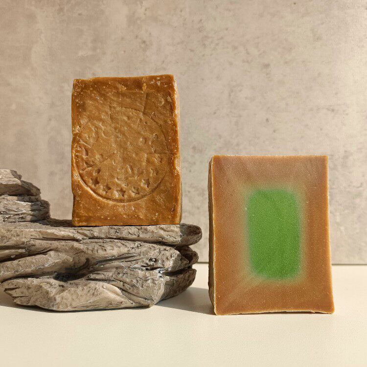 (Beidou) 35% Laurel Oil Syrian Handmade Olive Soap Handmade Ancient Soap Laurel Soap
