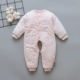 Mùa xuân và mùa thu tải những chiếc áo cotton mỏng cho trẻ em 0-3 tháng tuổi nam nữ quần áo ấm cho trẻ sơ sinh romper mùa đông 9