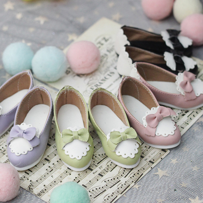 taobao agent BJD shoes leather shoes 4 minutes 1/4 girl color shoes 4 color optional ladies shoes full 100 free shipping