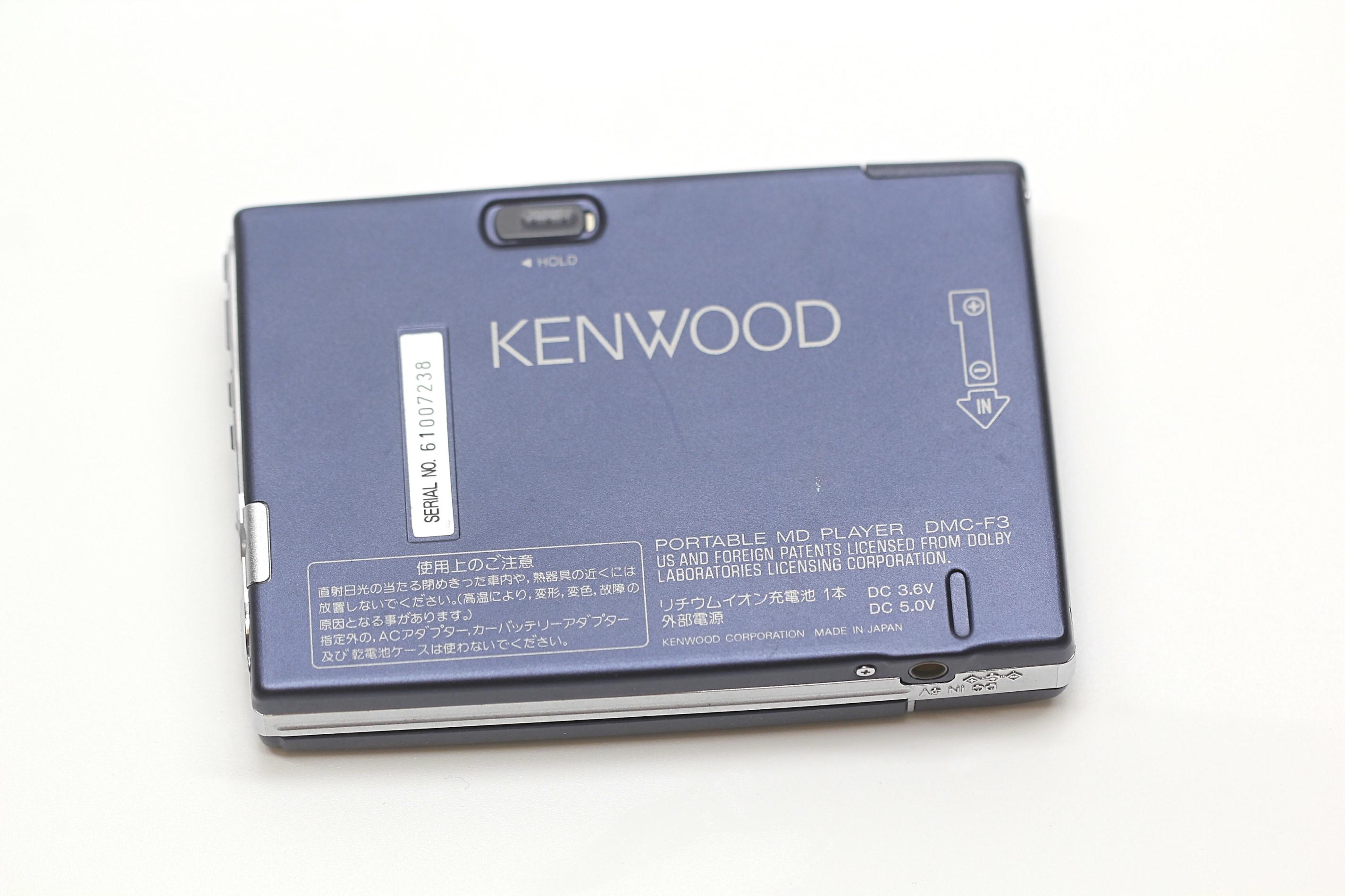 KENWOOD健伍MD播放器DMC-F3：复古音乐爱好者必入！音响发烧友的