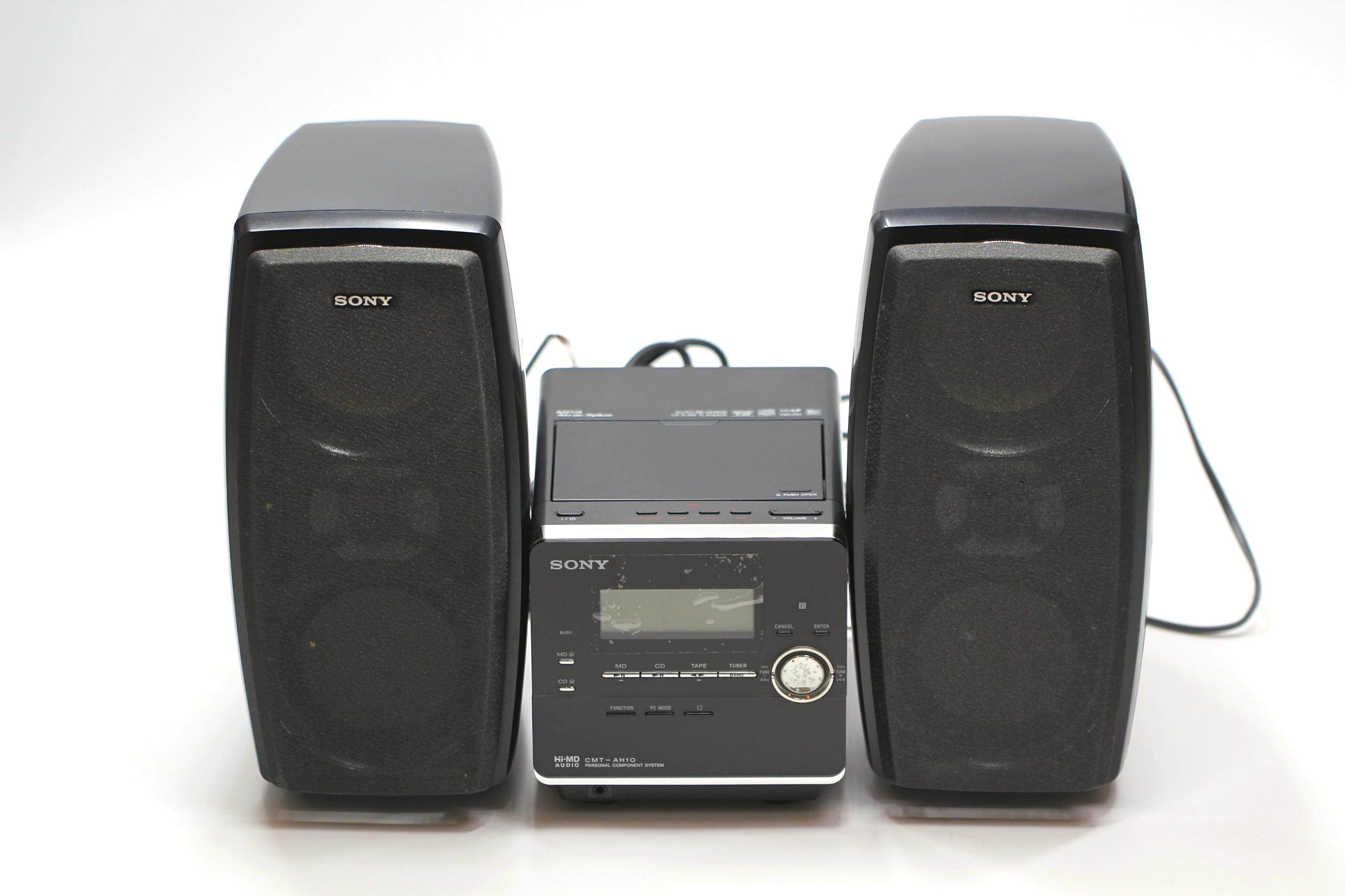 SONY索尼HI-MD音响音箱CMT-AH10，音乐爱好者的新宠？-组合音响-淘宝好物网