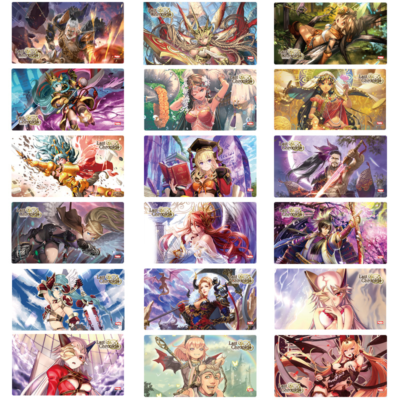 Final chronicling history card mat game king magic Fengyun WIXOSS table cushion slip rat cushion cartoon cushion C