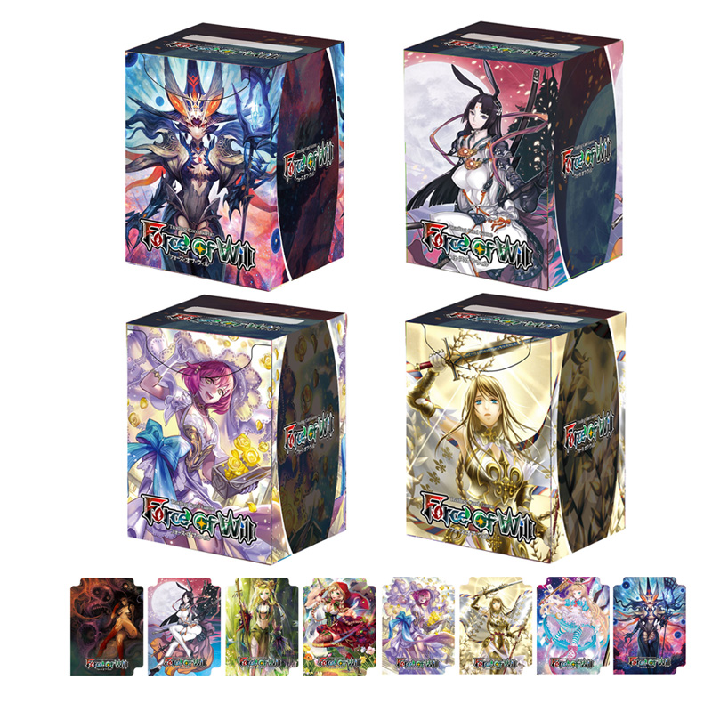 Japan's FOW official large-capacity card box with more than 100 Magic cards zero-dimensional card box Force Of Will
