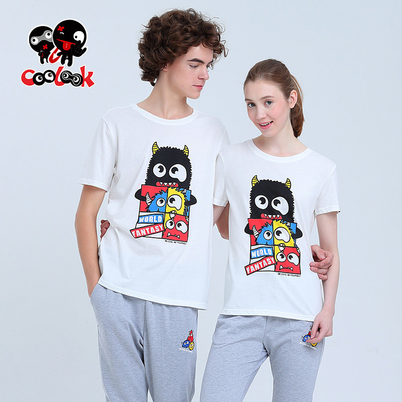 潮流指标创意个性潮男短袖t恤男韩版2017个性潮流搞怪衣服潮帅气