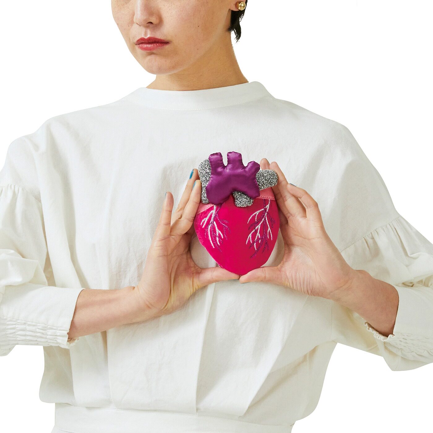 Japan's KAWAII COMPANY Heart Charm Bag and Storage Bag Meeting That Makes My Heart Speed ​​Up