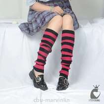 Duidui autumn and winter warm womens y2k socks knitted lolita calf white leg mid-tube socks jk