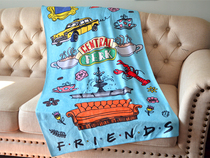 Old friends around Hugsy central perk sofa RIENDS simple bath towel Towel