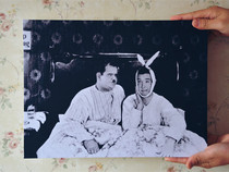 The old friend remembered the six pedestrian walkway to the decoration painting with the Htai high-quality frame-less painting