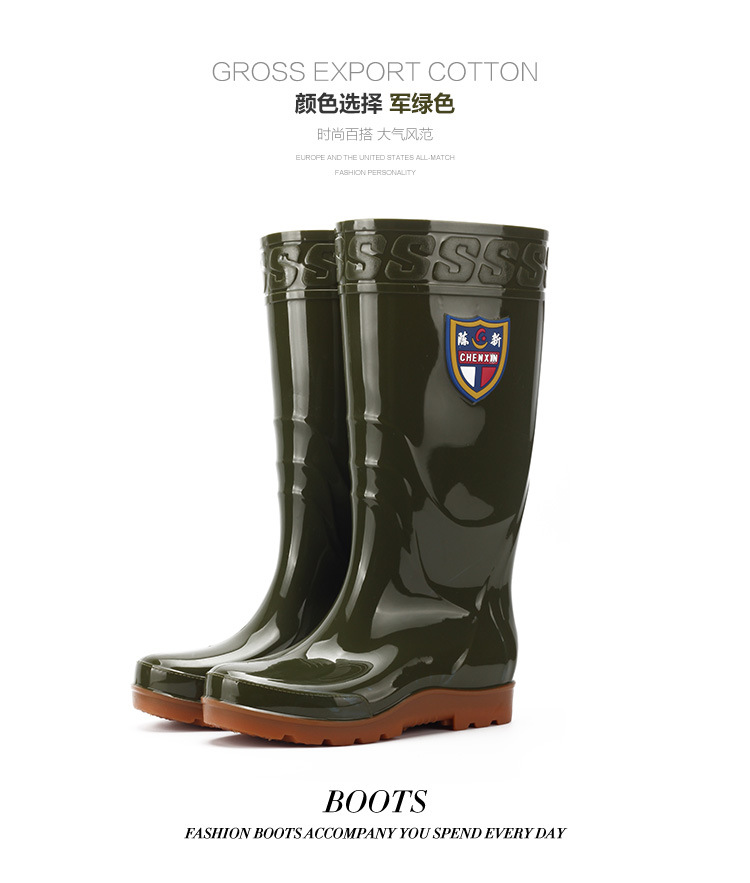 Chaussures - bottes caoutchouc homme pour hiver - semelle tendon - Ref 972740 Image 12