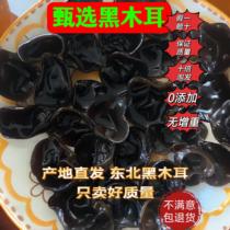 Northeastern black fungus dry goods farm-selected self-drying root-free and sand-free Heilongjiang specialty in bulk can be used for home commercial wholesale