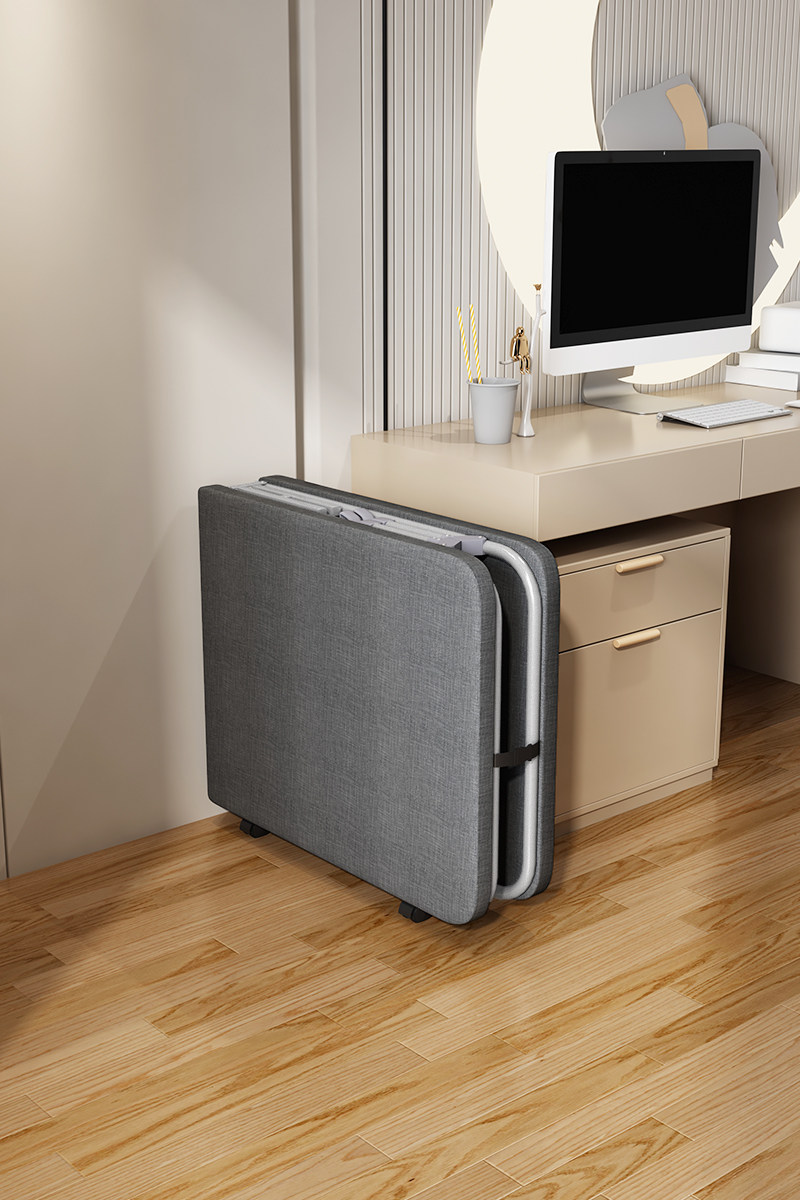 Reinforced Hard Board Folding Bed Linen Office Lunch Break Afternoon Nap Bed Adults Escort Sergean Easy Home Wood Board Bed