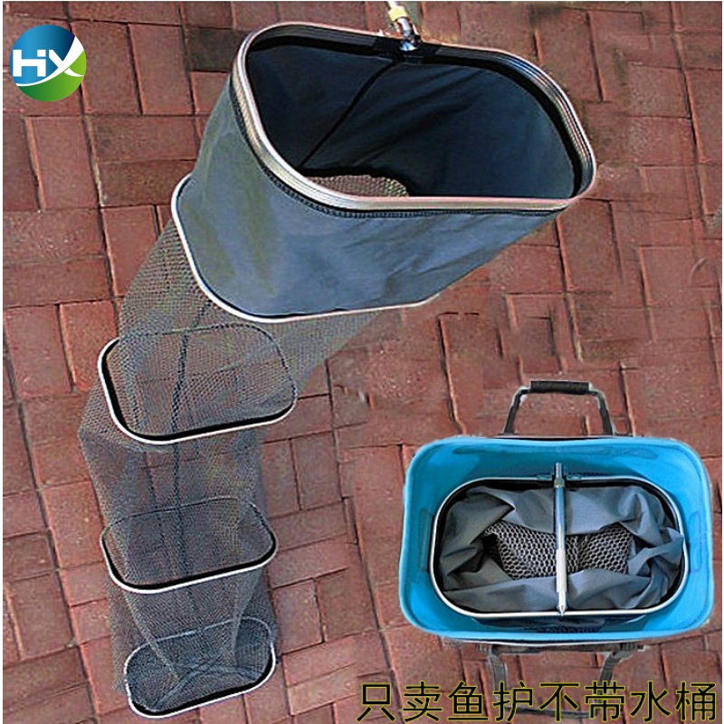 Square fish protect nano square mouth fish protect rectangular thickened small small number portable web pocket small mesh road Arena