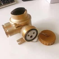 792887 CZKH201-3 CZKH202-3 HNA type three-pin waterproof copper socket three-core with switch two-core