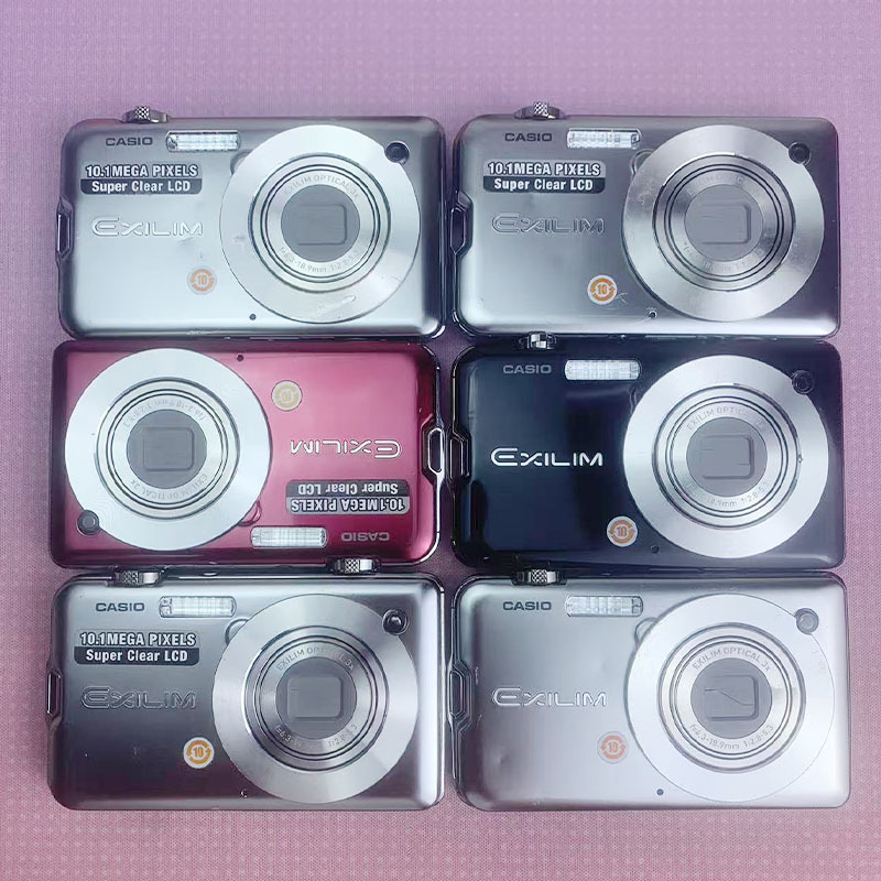 Casio/卡西欧 Ex-S10 S12Zs10Fs10Ccd Camera Cold White Skin-Tone Creamy Digital Camera