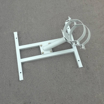 Custom solar panel photovoltaic module pole-holding street lamp pole-mounting fixed hoop bracket