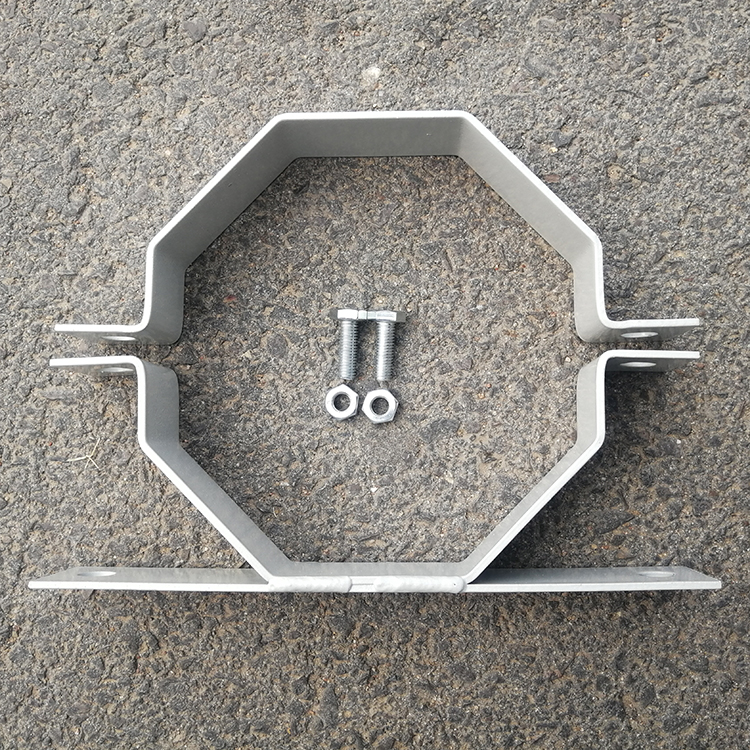 50 * 4mm equipment case horn projection lamp hoop aniseed upright pole wire rod wire rod iron pipe tight lock fixing clip