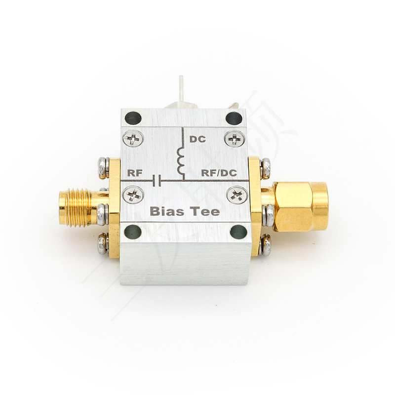 Bias Tee Dc Offset Straightener Rf Feeder Coaxial Feeder High Current 0.01-4.2Ghz