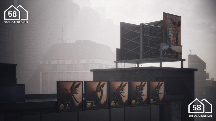 图片[16]-K038新东京建筑城市高楼大厦建筑3d模型 格式c4d/blender/fbx/obj-cg男孩