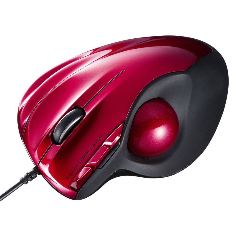 Japan SANWA wired trackball mouse design drawing CAD art drawing with adjustable speed TB44