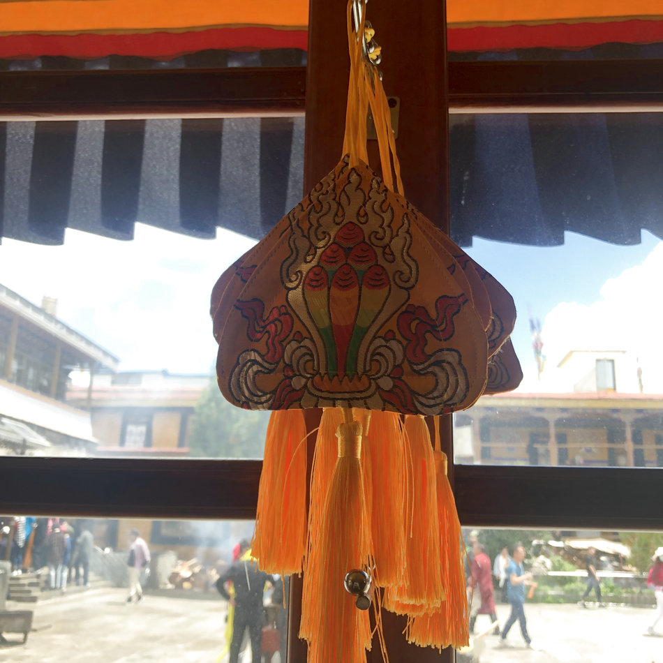 Tibet Zaki Temple Monibao Fragrant Bag Pendant Car Pendant Hanging Accessories