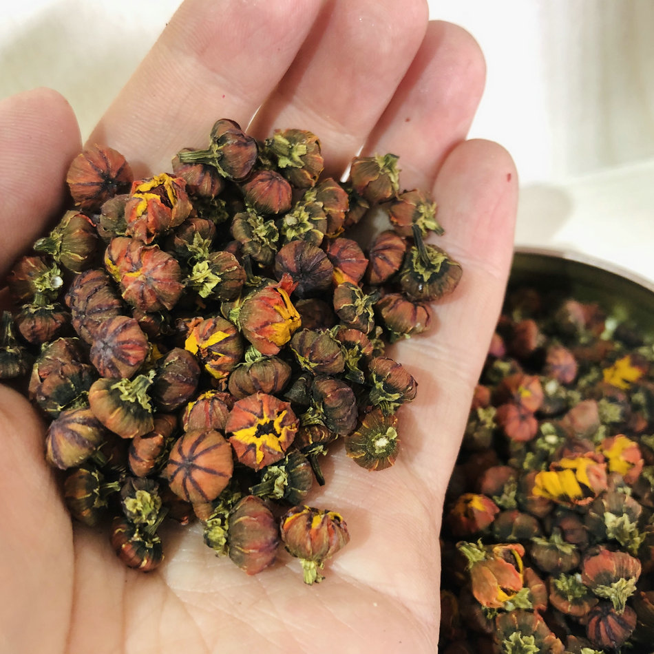 Tibetan Seven Treasure Tibet Fetus Chrysanthemum - shipment of Tibet