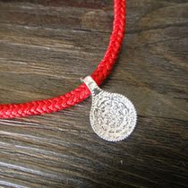 Zodiac Jiugong Jiugong Gossip Handrope Handmade Red Rope male and female This life of the hand chain foot rope 3mm