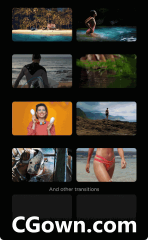 .prfpset预设1247种视频特效效果制作冲击缩放旋转故障炫光过渡转场-PR预设下载