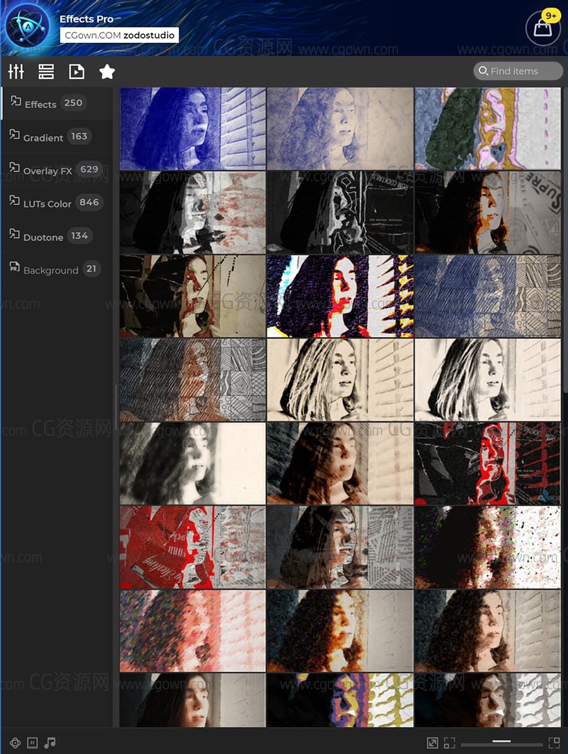 PR脚本2000种视觉特效艺术风格创意画面视频制作EffectsPro预设包