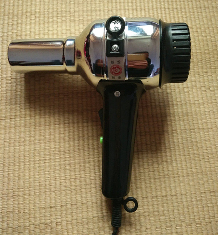 Bright hair dryer heating 805 lamella sealing film factory industrial heating shrink film 1000W low power hair dryer