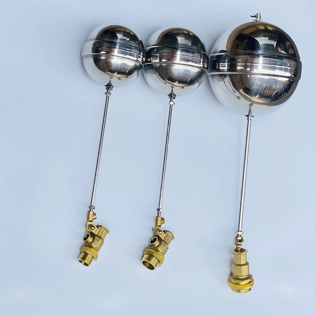 Brass floating ball valve stainless steel ball tank water tower fully automatic water level controller floating ball switch