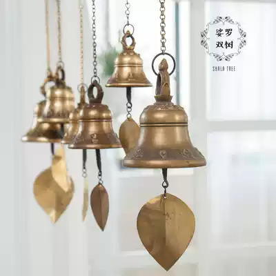 Tibet Nepal handmade copper bell courtyard balcony yoga studio copper wind chimes and other wind windbell