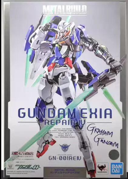 Bandai METAL BUILD Exia Gundam EXIA R4 MB серия мобильного трансформера Gundam