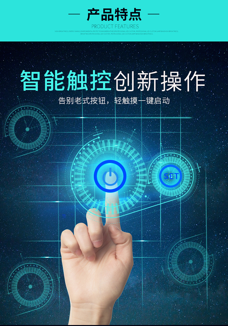 Gương trang điểm Nhà có đèn treo tường gương tủ lưu trữ tủ phòng ngủ đơn giản hiện đại lắp gương - Gương gương ghép nghệ thuật
