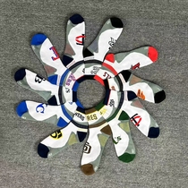 Sports socks for men and women medium-length short-length thickened towel bottom baseball and softball socks white red blue yellow