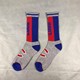 Major League Baseball Yankees Dodgers Roller Skating Basketball Socks Sports Socks ຜ້າຂົນຫນູຍາວກາງຫນາຫນາ ຖົງຕີນເບດບານ