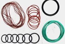 0o type ring seal ring piece Ding clear rubber ring silicone fluoroglue oil resistant and high temperature resistant skeleton oil seal seal seal repair case