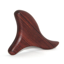 Solid wood foot massage Purple sandalwood red sandalwood green sandalwood chicken wing wood mahogany triangle bird acupressure massager acupuncture physiotherapy