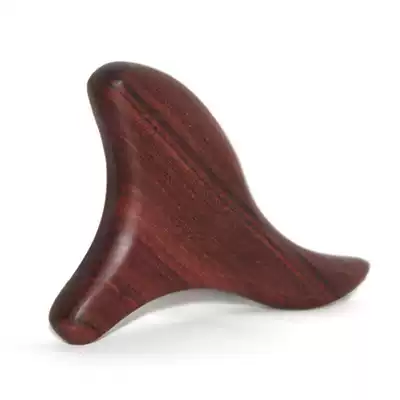 Solid Wood foot massage purple sandalwood red sandalwood green sandalwood chicken wing mahogany triangle Finch acupoint massager acupuncture physiotherapy