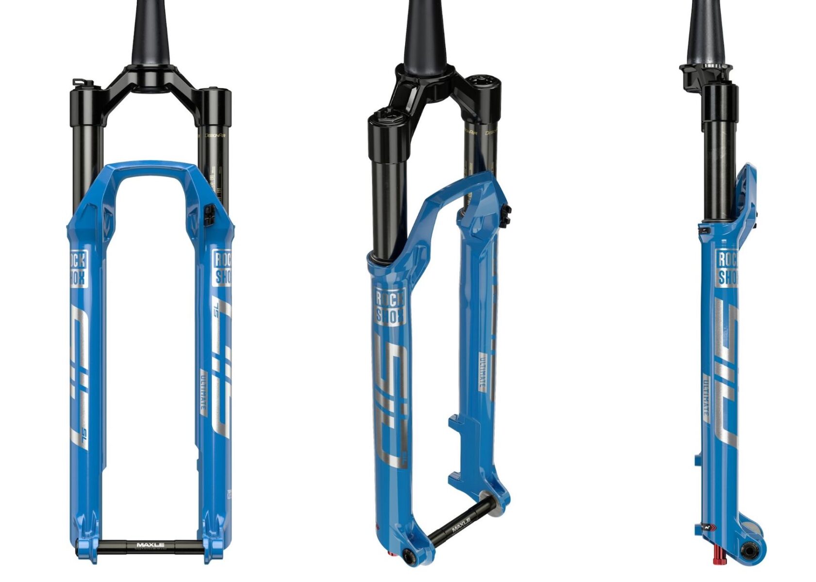 2021 SID Ultimate hiking bike shock-proof front fork change color sticker reflective patch