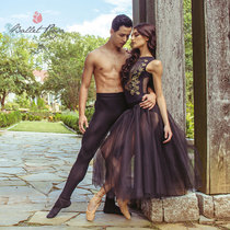 Portuguese imported Ballet Rosa print Ballet dance practice body gymnastics yoga jumpsuit