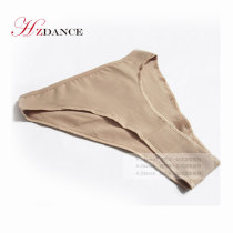 Dance dedicated pure cotton invisible high-span ballet practice bottoming underwear seamless professional underwear adult women